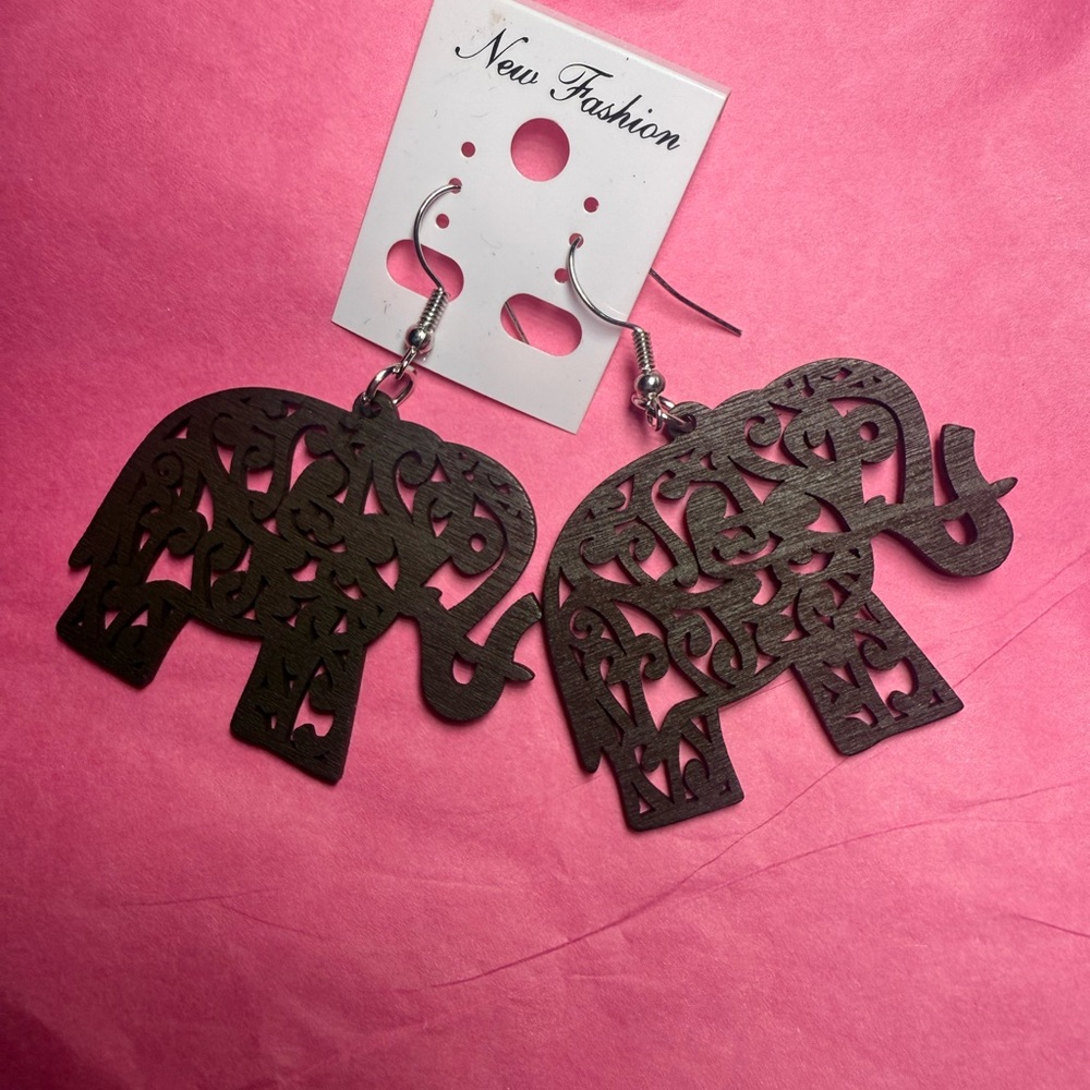 Elephant Shaped Earrings